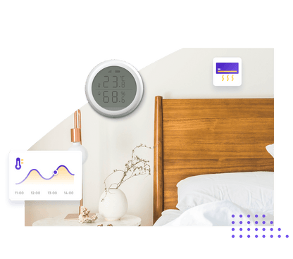 Temperatur- und Feuchtigkeitssensor